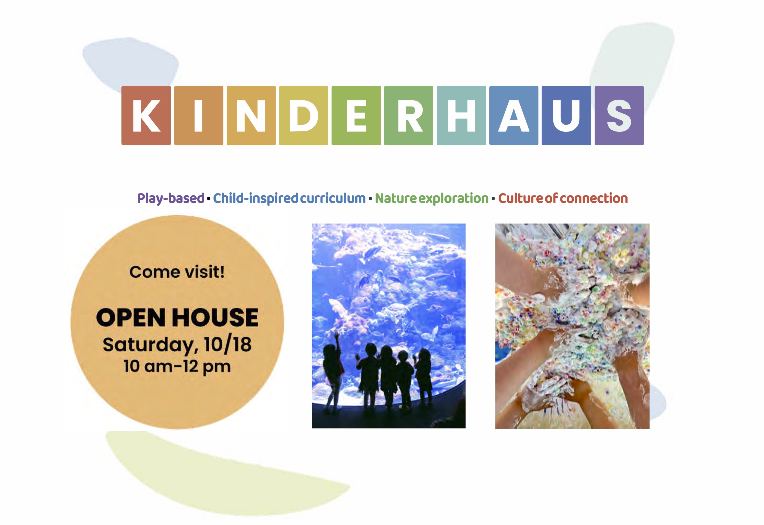 Read more about the article Fall 2025 Open House on Saturday, October 18